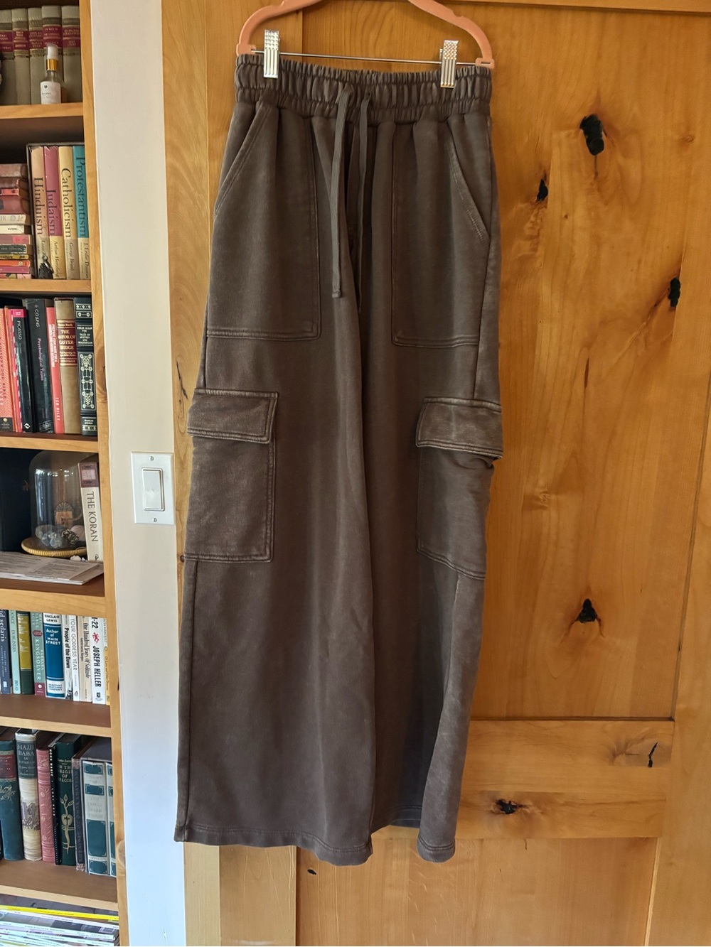 wild fable Brown Cargo sweat pants with Drawstring